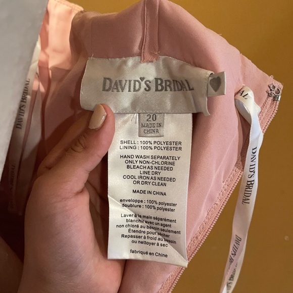 Formal mauve pink long dress. Size 20 Tailored. So it fits more like an 18 - Picture 2 of 8